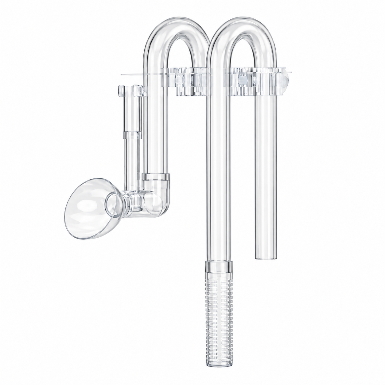 Accesorio de filtro transparente para acuario